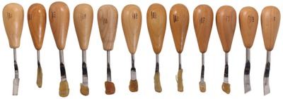 Didssud Forge: Set Of Twelve Unused Carving Tools