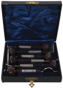 Ezra Bowman & Company, Lancaster, Pennsylvania: Set Of Wundes' Pat, Engraving Tools