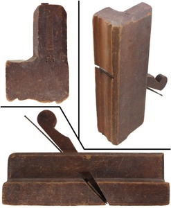 I. Cogdell: 18th C. Ogee Molding Plane