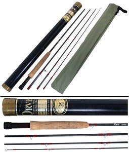 C.F. Orvis & Company, Manchester, Vermont, No. 866-4: "Traveler" 3 1/2 Oz 8' 6" #6 Fly Fishing