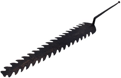 Unmarked: Unus. Double Blade Hay Knife