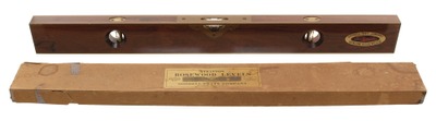 Goodell Pratt Company, Greenfield, Massachusetts, No. 4030: Magificent 30 Inch Rosewood Level
