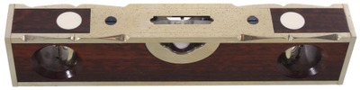 Barry Weaver, Barrington, Rhode Island: Fancy Ebony & German Sliver Bound Level