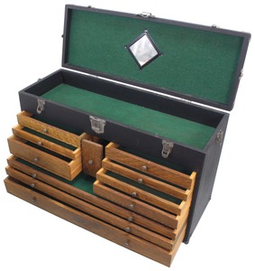 Gerstner, Dayton, Ohio: Massive Oak Tool Chest