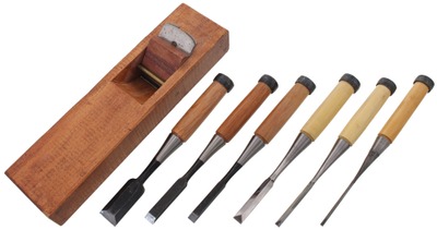 Assorted Makers: Lot Of Unused Jap. Woodworking Tools