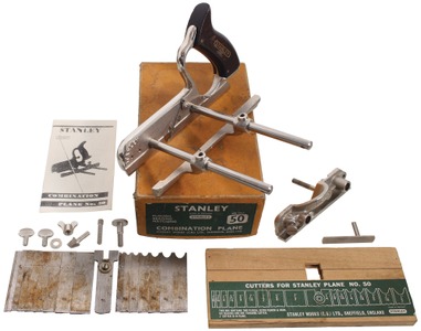 Stanley Tools, Sheffield, England, No. 50: Combination Beadingc Plane