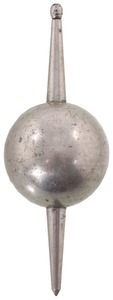 Unmarked: Rare "Arrow Thru Apple" Plumb Bob
