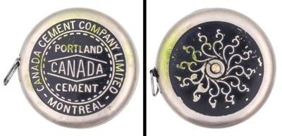 Lufkin Rule Company, Saginaw, Michigan: Elaborate Embossed Tape Measure