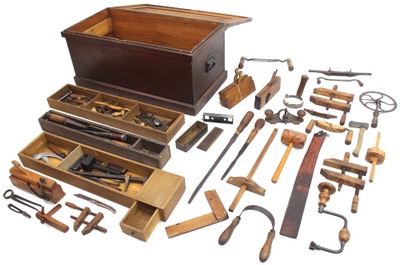 Assorted Makers: Early Carpenter's Tool Chest