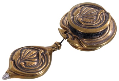 Christopher Laarman, Philomath, Oregon: Fancy Cast Bronze Plumb Bob