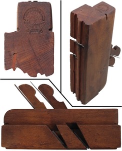 T.J. McMaster & Company, Auburn, New York: Rare Dbl. Cutting Iron "g Plane