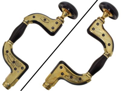 Henry Paisley, Sheffield, England: Brass Framed "Trade" Brace
