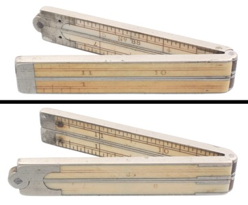 STANLEY (Unmarked), No. 88: One Foot/ Four Fold Folding Rule