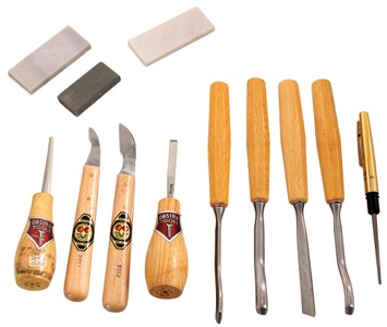 Assorted Makers: Lot Of Assorted Carving Tools