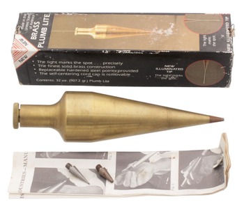 Griffin Industries, Ontario, California: Griffin's Patent Lighted Plumb Bob