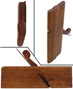 N. Taber, New Bedford, Massachusetts: Yellow Birch Round Molding Plane