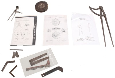 Assorted Makers: Lot Of Assorted Layout Tools