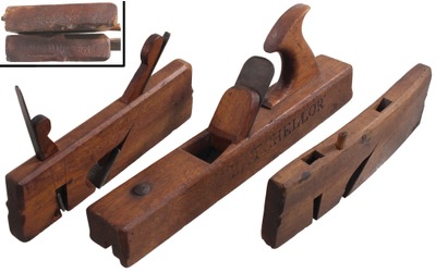 D. Willard, Holden, Massachusetts: Two Yellow Birch Molding Planes