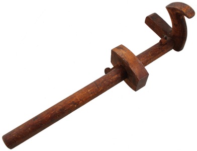 M.E. Higley, (Ohio City, Ohio): Hdld. Beech Panel Marking Gauge