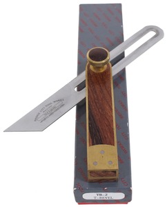 Bridge City Tool Company, Portland, Oregon, No. TB-2 R: Rosewood Infill Bevel