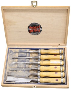 Freud, Inc.: Set Of Six Tang Type Paring Chisels