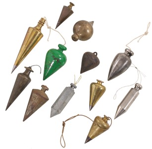Assorted Makers: Lot Of Assorted Plumb Bobs
