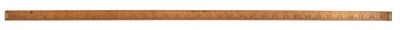 J. Watts, Boston, Massachusetts: Early Yard Measure Rule