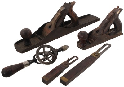 Assorted Makers: Lot Of Clean & Usabl Ewoodworking Tools