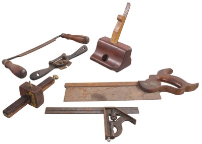 Assorted Makers: Lot Of Clean & Usabl Woodworking Tools