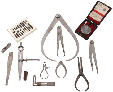 Assorted Makers: Lot Of Assorted Machinists' Tools