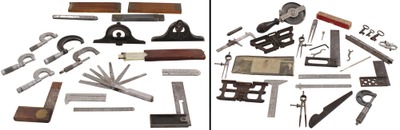 Assorted Makers: Lot Of Assorted Machinists' Tool