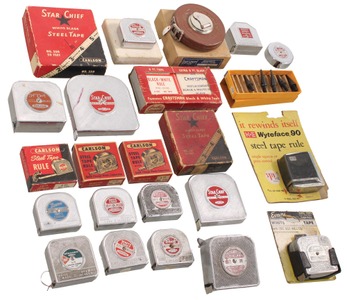 Assorted Makers: Lot Of Assorted Tape Measure