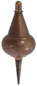 Unmarked: Classic Millwright's Plumb Bob