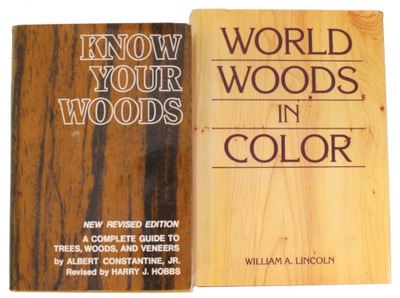 Assorted Makers: Two Wood Identifcati Reference Books