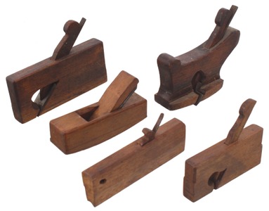 Assorted Makers: Five Small Size Woodworking Planes