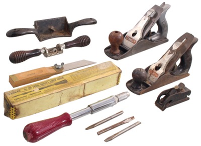 Stanley Rule & Level: Lot Of Assorted Woodworking Tools