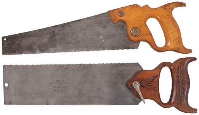 Henry Disston & Sons, Philadelphia, Pennsylvania: Two Extra Clean Spec. Purp. Saws