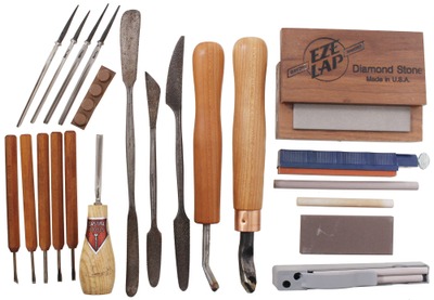 Assorted Makers: Lot Of Assorted Carving Tool Accesso
