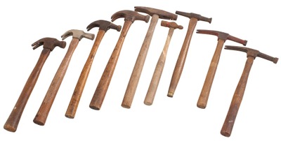 Assorted Makers: Coll. Of Small Size Hammers