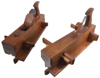 Assorted Makers: Pair Of Adj. Plank Match Planes