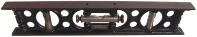 Millers Falls Company, Millers Falls, Massachusetts: Cast Iron Filigree Plumb & Level