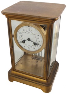 Tiffany & Company, New York, New York: Fancy Brass Body Clock