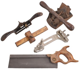 Assorted Makers: Lot Of Clean & Usabl Woodworking Tools