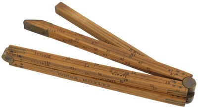 Unmarked: Early Four Fold B'wood Wantage Rod