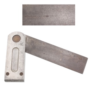 Simon & Skidmore Manufacturing Company: Simon's Patent Quick Adjust Try Square