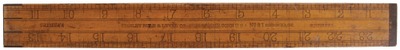 Stanley Rule & Level, No. 31: Early Shrinkage Folding Rule