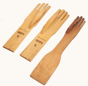Unmarked: Three Shaker Type Glove Measures