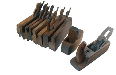 Assorted Makers: Wkg. Set Of Clean Woodworking Planes