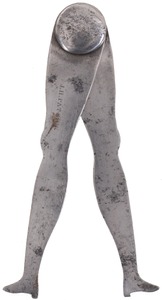 Unmarked: Pair Of "Ladyleg" External Round Jt.