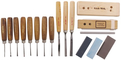 George & Son Cutlery, Portland, Oregon: Set Of 8 Unused Carving Tools